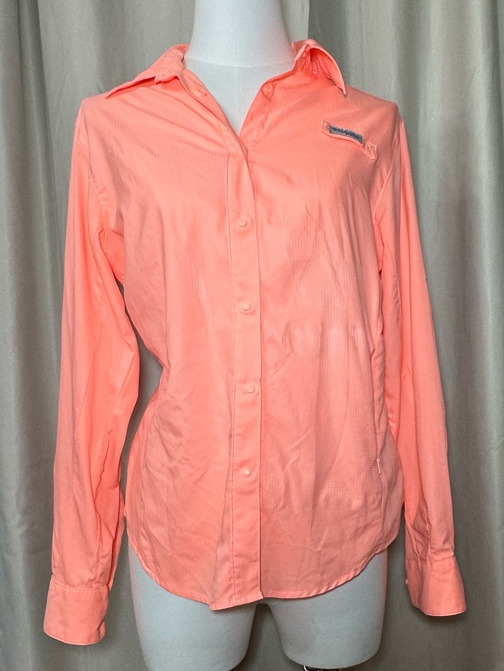 Columbia Coral Long-Sleeve Button-Up Shirt